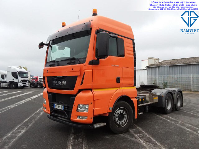 Xe đầu kéo Man (6x4) TGX 26.560 hộp số tự động (Đã qua sử dụng)